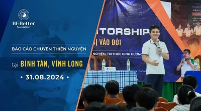 Báo cáo chuyến thiện nguyện ngày 31/08-01/09/2024